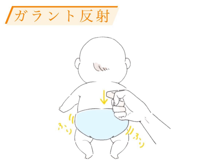 赤ちゃんの反射　part.２