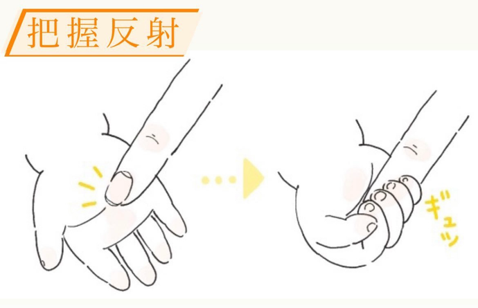 赤ちゃんの反射　part.５