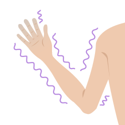 手を上げた時の腕の痺れが改善した患者様の声